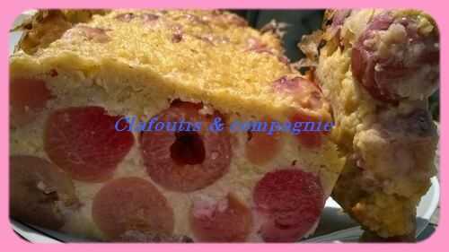 Cake Invisible aux Cerises