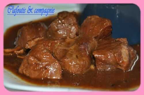 Carbonnade de boeuf à la Liégeoise