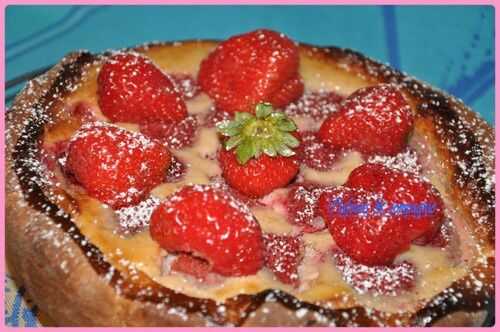 Cheese Cake aux Fraises Belge