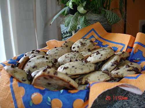 Cookies aux pépites de chocolat