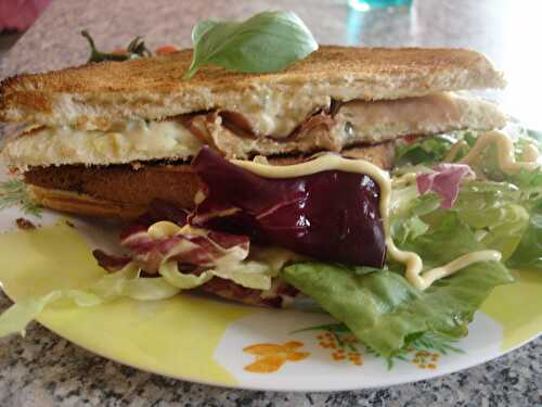 Croque à la Fourme d'Ambert