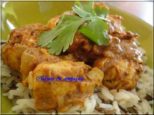 Curry de volaille express