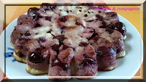 Gâteau à l'Avoine, Cerises et Pépites de Chocolat