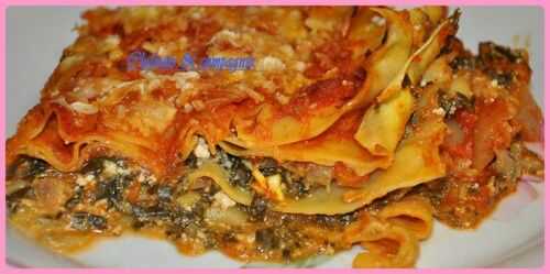 Lasagne aux Bettes du Jardin