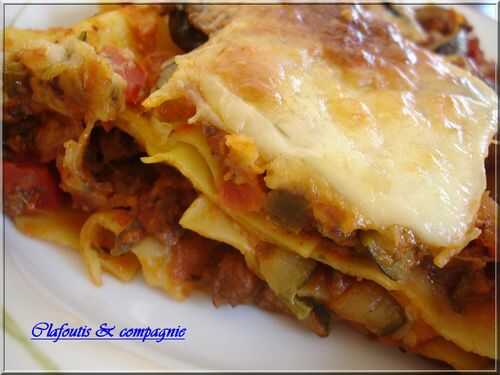 Lasagne végétarienne à ma façon