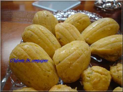 Madeleines au roquefort