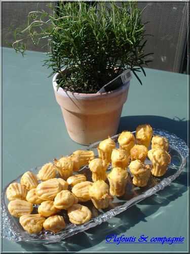 Minis madeleines et cannelés au philadelphia