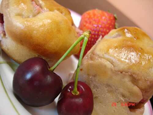 Muffins fraisy gourmands