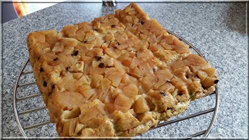 Pudding Vanille & Pépites de chocolat façon Tatin