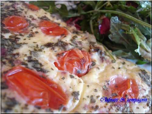 Quiche aux tomates cerises