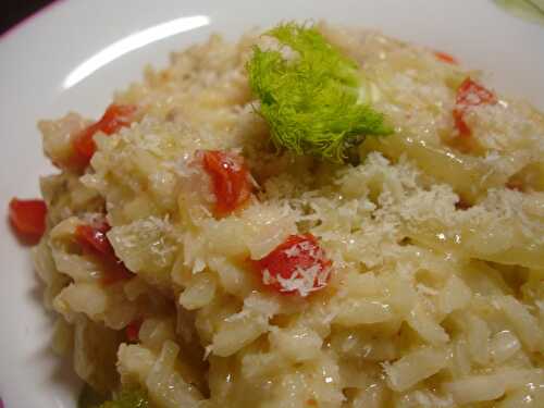 Risotto au fenouil