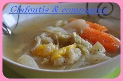 Soupe au Chou Chinois