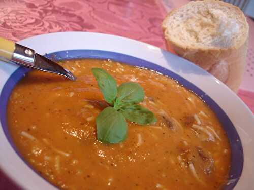 Soupe repas pour nos chérubins