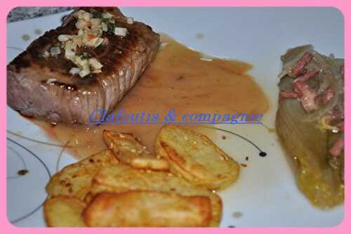 Steak Grillé & sa Petite Sauce à la Montoise