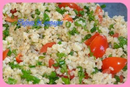 Taboulé aux Herbes & Boulgour