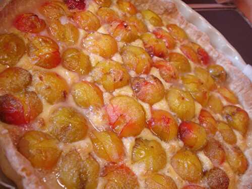 Tarte aux mirabelles