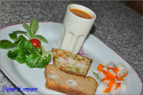 Terrine de surimi à la macedoine