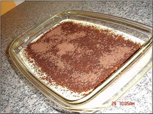 Tiramisu aux speculoos