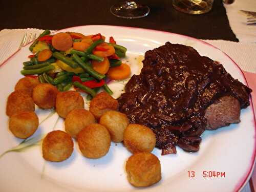 Tournedos aux spéculoos