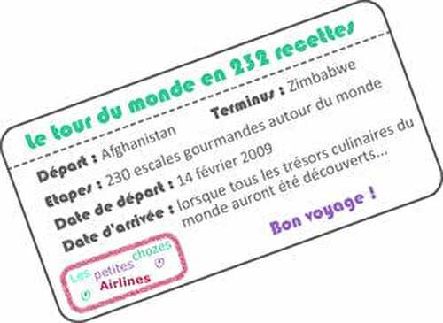 Un concours pour voyager...