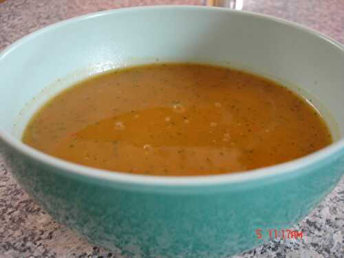 Velouté d'été et d'hier