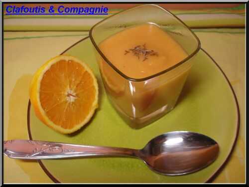 Velouté de Panais et Carottes à l'Orange