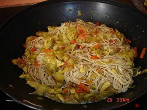 Wok de chou chinois