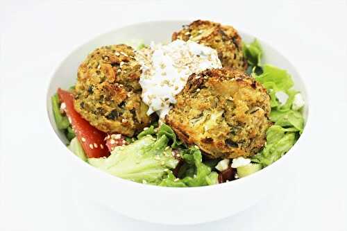 Boulettes de Courgettes, Amandes et Fêta