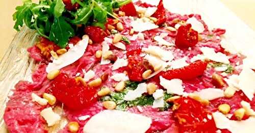 Carpaccio de Bœuf au Parmesan Reggiano