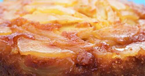 Gateau Moelleux au Yaourt et aux Pommes Caramélisées