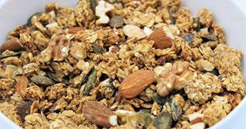 Granola “Healthy” et Croustillant, sans Matières Grasses (IG Bas)!