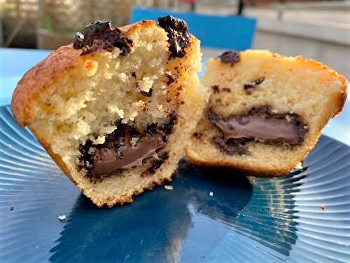 Les Diaboliques “Meilleurs Muffins” au Coeur de Nutella et encore plus Moelleux!