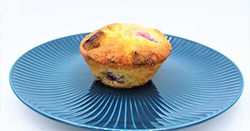 Les Meilleurs Muffins aux Framboises et au Chocolat blanc (encore plus moelleux!)