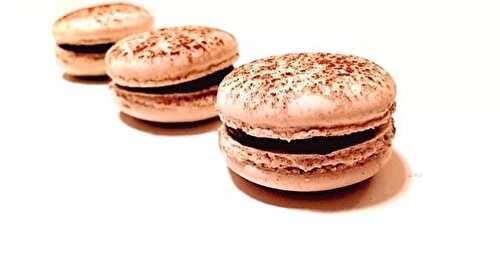 Macarons au chocolat (meringue italienne)