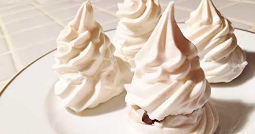 Meringues fourrées au chocolat