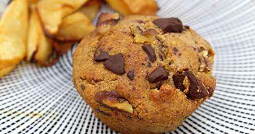 Muffins Légers et Moelleux aux Poires et au Chocolat (IG Bas)