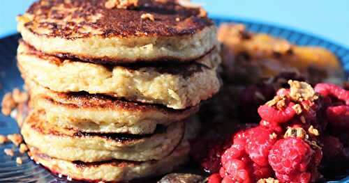 Pancakes Ig Bas au Son d’avoine (Sans sucre, sans farine et sans beurre!)