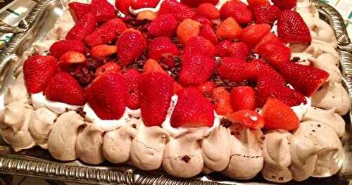 Pavlova au Chocolat