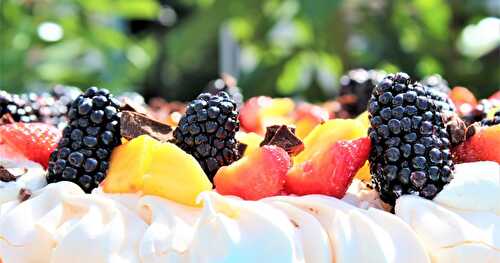 Pavlova aux Fruits Rouges