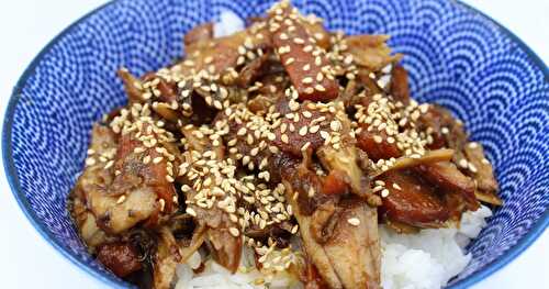 Poulet Teriyaki aux Carottes Confites 