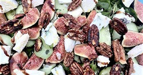 Salade de Figues, Fromage et Noix Caramélisées (+/- Gnocchis!)