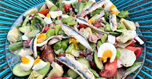 Salade Niçoise, Sauce à l'Oeuf