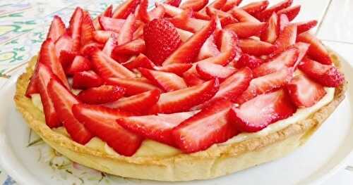 Tarte Amandine aux Fraises