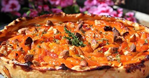  Tarte aux Abricots au Romarin (ou au Thym)