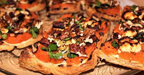 Tartelettes aux Patates Douces et au Fromage de Chèvre 