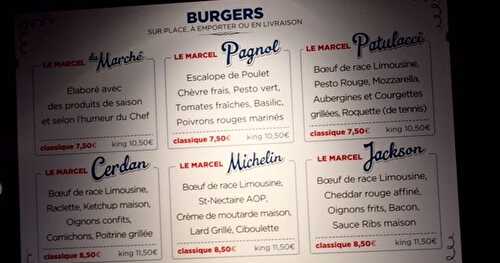 Test de Burger Parisien : Le King Marcel