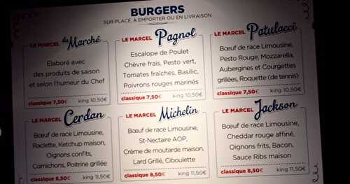 Test de Burger Parisien : Le King Marcel