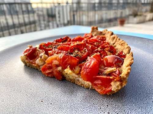 Tarte aux Tomates et au Comté (IG Bas)