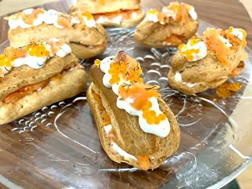 Eclairs Salés de Fête... ou de tous les Jours (IG bas ou non!)