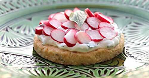 Tartelettes Apéritives aux Radis Roses!